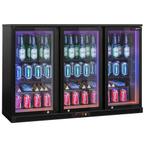 GGM Gastro | Barkoelkast - 1330mm - 320 liter - met 3 glazen, Verzenden