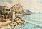 Bernardo Hay (1864-1931), Attr. a - Marina di Capri, Antiek en Kunst