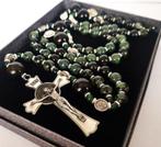 Kambaba-jaspis, obsidiaan en robijn – Rozenkrans –