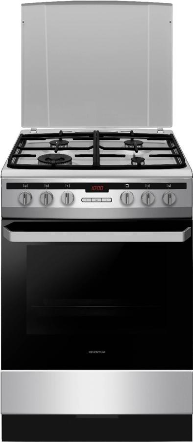 Inventum VFG6034WGRVS gasfornuis 60cm, Witgoed en Apparatuur, Ovens, Ophalen of Verzenden