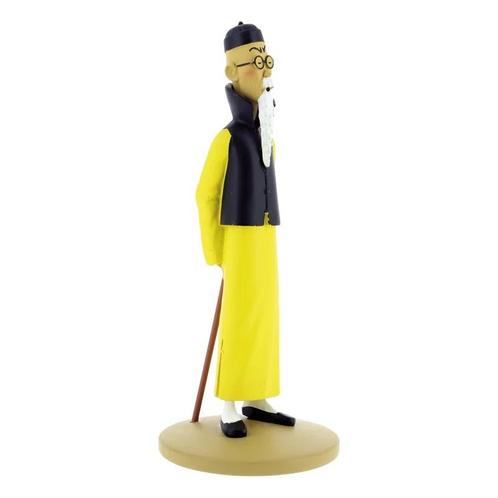 Kuifje Beeldje Wang Jen-Ghie 12 cm, Verzamelen, Stripfiguren, Nieuw, Ophalen of Verzenden