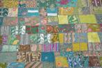 Wandtapijt Wandkleed Tafelkleed Patchwork Handgemaakt Groen