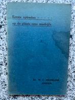 Eerste optreden op de plaats van misdrijf (politie), Boeken, Oorlog en Militair, Gelezen, Verzenden, Voor 1940, Dr. W.F. Hesselink
