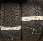 2x225-60-17 Kumho Winter 7mm €45 per band 225 60 17, Auto-onderdelen, Banden en Velgen, Ophalen, Gebruikt, 17 inch, Winterbanden