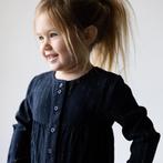 LEVV-collectie Blouse Sigrid (blue midnight stripe), Kinderen en Baby's, Kinderkleding | Maat 128, Nieuw, LEVV, Meisje, Overhemd of Blouse