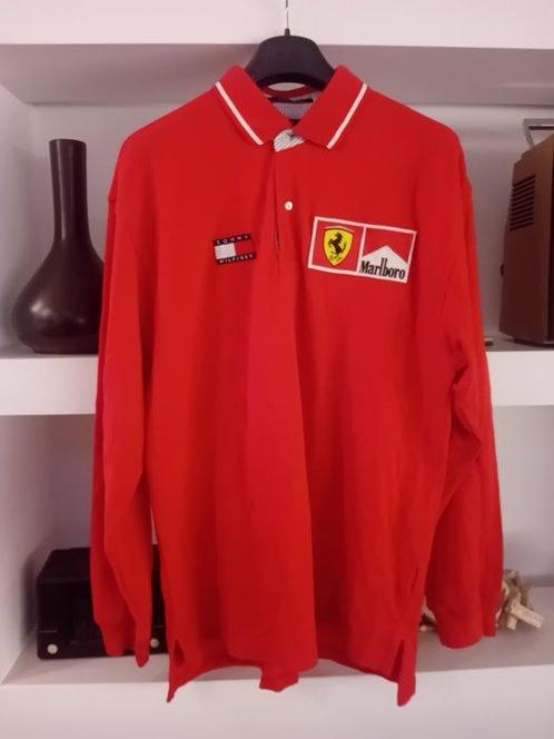 Ferrari - 1999 - Marlboro Ferrari Team poloshirt met lange, Verzamelen, Automerken, Motoren en Formule 1