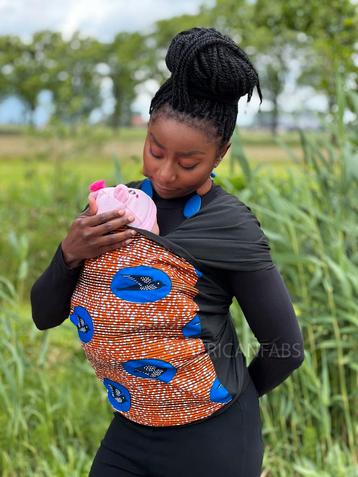 Afrikaanse Print Draagdoek / Draagzak / baby wrap / baby sli