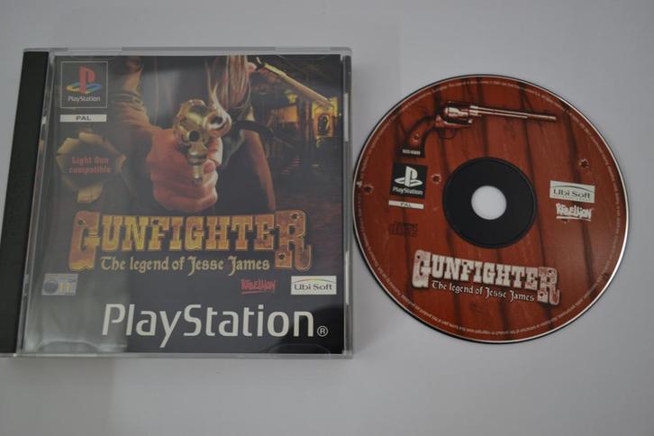 Gunfighter - The Legend Of Jesse James (PS1 PAL), Spelcomputers en Games, Games | Sony PlayStation 1, 1 speler, Zo goed als nieuw