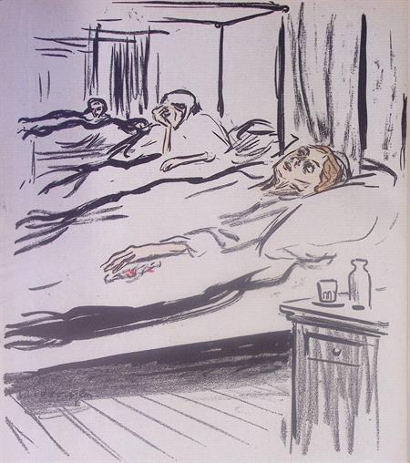 Derde Geest - Litho Kees van Dongen (lijst optie, lithos), Antiek en Kunst, Kunst | Litho's en Zeefdrukken, Verzenden