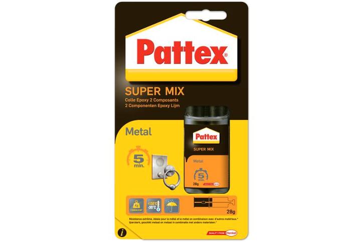 Pattex super mix metal 25 ml, Doe-het-zelf en Verbouw, Overige Doe-het-zelf en Verbouw, Nieuw, Verzenden