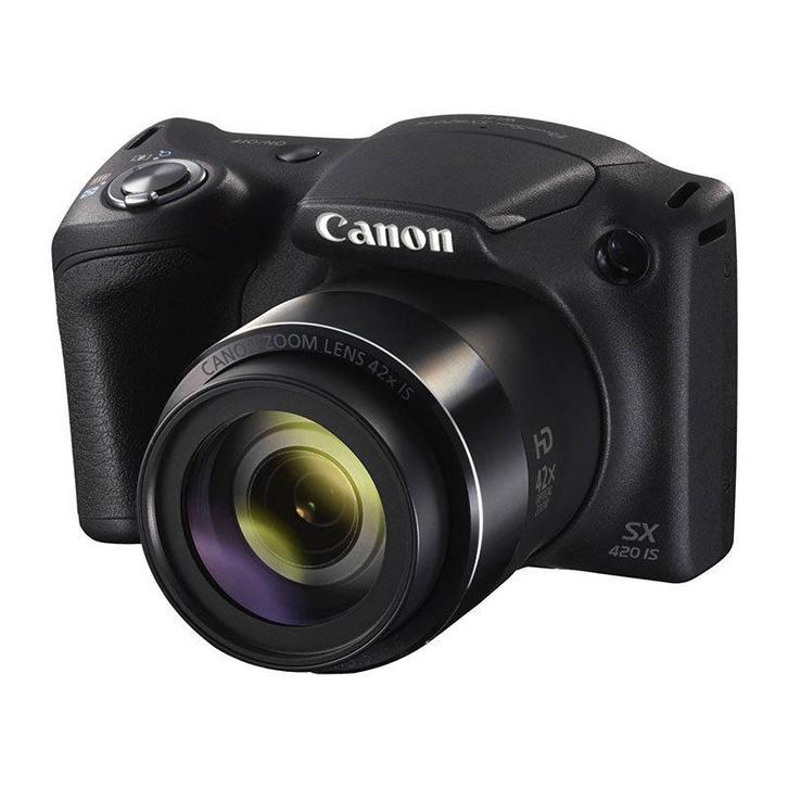 Canon PowerShot SX420 IS compact camera Zwart - Tweedehands, Audio, Tv en Foto, Fotocamera's Digitaal, Compact, Gebruikt, Canon