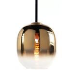 High light | Hanglamp | Semi goud glas | Ø23cm | E27 fitting, Huis en Inrichting, Lampen | Hanglampen, Ophalen of Verzenden, Nieuw