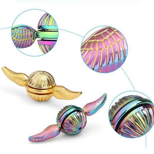 EDC Metalen Gyroscoop Fidget Spinner 8 x 2,8 cm, Verzamelen, Speelgoed, Nieuw, Verzenden