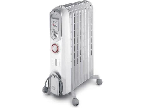 DeLonghi V550715 electrische verwarming Wit 1500 W Radiator, Huis en Inrichting, Woonaccessoires | Overige, Zo goed als nieuw