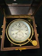 Klok - A. Lange & Söhne VEB Glashütte - Antiek Messing,, Antiek en Kunst