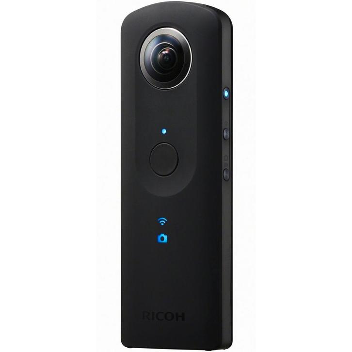 Ricoh Theta S 360° Digitale Camera - Zwart (In doos), Audio, Tv en Foto, Actiecamera's, Zo goed als nieuw, Verzenden