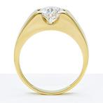 Zonder Minimumprijs - Ring - 14 karaat Geel goud - 2.33ct., Sieraden, Tassen en Uiterlijk, Ringen, Nieuw