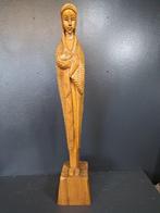 Beeld, Groot Maria beeld 61cm hoog! - 61 cm - Hout
