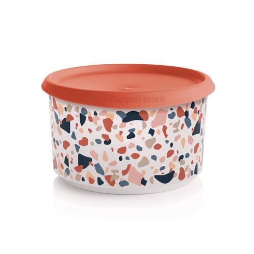 Tupperware Terrazzo Koektrommel 1,4 l, Huis en Inrichting, Keuken | Tupperware, Wit, Rood, Nieuw, Ophalen of Verzenden