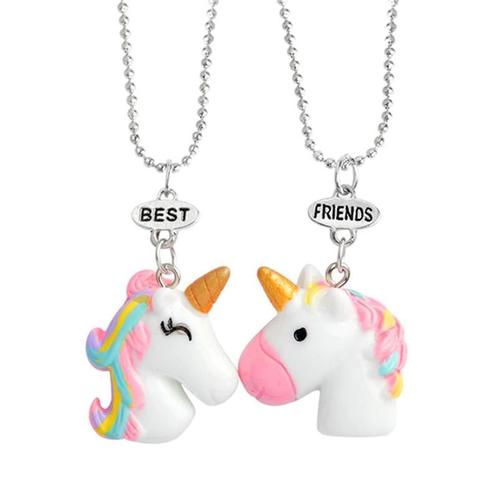 Fako Bijoux® - Vriendschapsketting - Eenhoorn - Unicorn -, Sieraden, Tassen en Uiterlijk, Kettingen, Verzenden