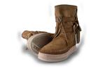 Karma of Charme Biker Boots in maat 37 Beige | 10% extra, Kleding | Dames, Schoenen, Verzenden, Beige, Overige typen, Zo goed als nieuw