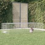 vidaXL Konijnenkooi met 2 panelen 220x110x55 cm, Dieren en Toebehoren, Verzenden, Nieuw
