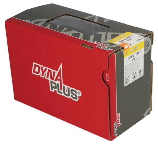 Dynaplus unischroef 5.0x100 verzinkt TX25 (200 stuks), Doe-het-zelf en Verbouw, Overige Doe-het-zelf en Verbouw, Nieuw, Verzenden