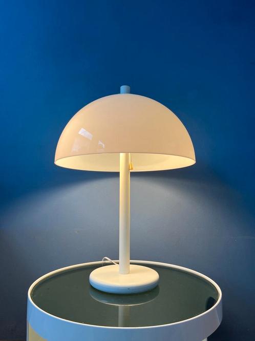 White Mid Century Mushroom Dijkstra Table Lamp, Huis en Inrichting, Lampen | Tafellampen, Nieuw, Ophalen of Verzenden