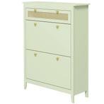 TRUUSK Schoenenkast Met 2 Kleppen en Lade - Voor 12 Paar Sch, Verzenden, Nieuw