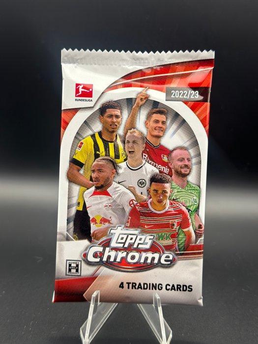 2022/23 Topps Chrome Bundesliga - 50 Booster pack - Mint (M), Verzamelen, Stickers