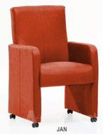 Eetkamerstoel Jan - eetkamerstoelen - Oranje, Huis en Inrichting, Stoelen, Nieuw, Stof