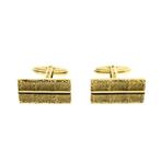 Vintage gouden manchetknopen (mannen sieraad, manchetknoop), Sieraden, Tassen en Uiterlijk, Antieke sieraden, Ophalen of Verzenden