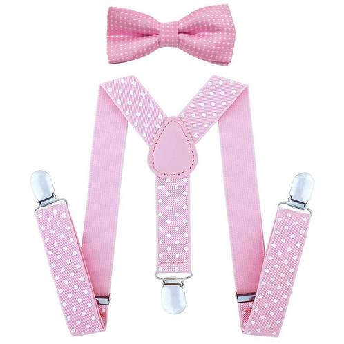 Fako Fashion® - Kinder Bretels Met Vlinderstrik - Stippen -, Kinderen en Baby's, Kinderkleding | Overige, Verzenden