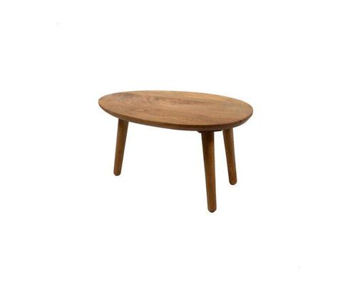 Salontafel Hamburg Ovaal 60 cm - Naturel, Huis en Inrichting, Tafels | Salontafels, Nieuw, Ophalen of Verzenden