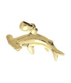 Gouden Hamerhaai kettinghanger, Verzenden, Nieuw