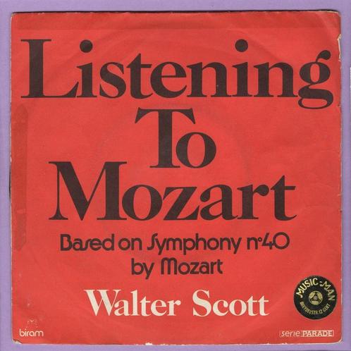 Walter Scott – Listening To Mozart / See My Love (7-Vi..., Cd's en Dvd's, Vinyl Singles, Verzenden