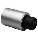 Deurstopper wandmodel geveerde stootbuffer Robusto zilver, Huis en Inrichting, Verzenden, Nieuw