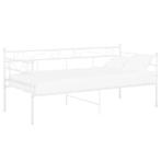 Logeerbed Wit 90x200 | Laatste Stuk!, Huis en Inrichting, Slaapkamer | Bedden, 90 cm, Eenpersoons, Wit, Nieuw