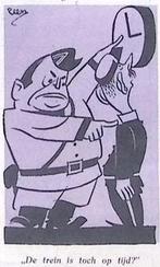 De fascistische treinen lopen altijd op tijd (lijst optie), Antiek en Kunst, Verzenden