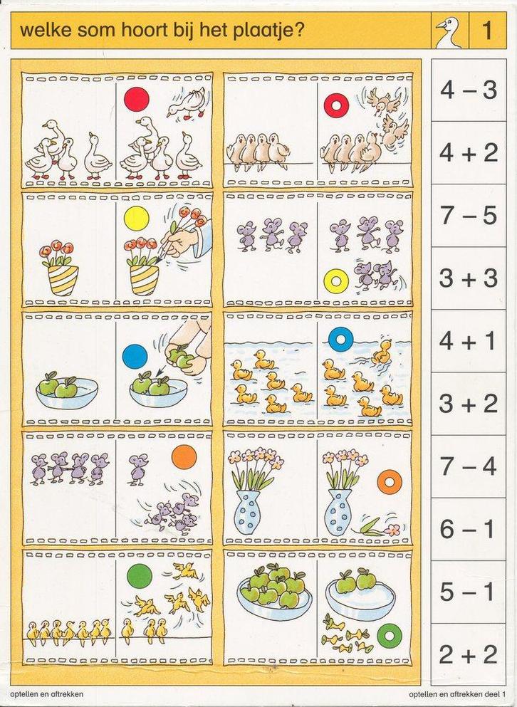 Pico Piccolo Reken Maar Optellen en Aftrekken tot 20 deel 1, Boeken, Schoolboeken, Nieuw, Verzenden