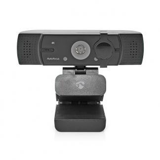 Webcam | Nedis (4K@30Hz, 8.3 MP, Microfoon), Computers en Software, Webcams, Nieuw, Verzenden
