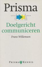 PRISMA DOELGERICHT COMMUNICEREN 9789027444356, Boeken, Verzenden, Zo goed als nieuw, Frans Willemsen