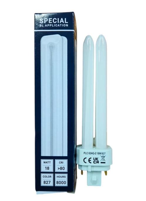SL Spaarlamp 4-pins PL-C 18W/827/4P G24q-2, Huis en Inrichting, Lampen | Overige, Nieuw, Ophalen of Verzenden