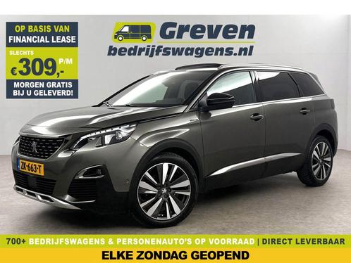 Peugeot 5008 1.2 PureTech GT-Line 7 Pers Pano Sfeer Virtual, Auto's, Peugeot, Handgeschakeld, Benzine, Zilver of Grijs, Verzenden