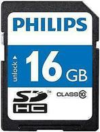 Philips | SDHC | 16 GB | Class | 10, Audio, Tv en Foto, Fotografie | Geheugenkaarten, Nieuw, Verzenden