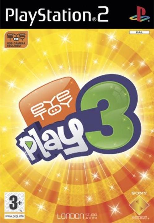 Eye Toy Play 3 (PlayStation 2), Spelcomputers en Games, Games | Sony PlayStation 2, Gebruikt, Verzenden