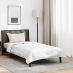 vidaXL Dekbed met kussen Wit 155 x 220 cm Microfibre, Huis en Inrichting, Slaapkamer | Beddengoed, Verzenden, Nieuw, Wit