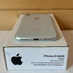 Apple iPhone 8 + nieuwe accu (100%) zilver 64GB simlockvr..., Verzenden, Nieuw