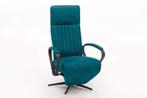 Relaxfauteuil Heukelum - relaxfauteuils - Blauw, Nieuw, Blauw, Stof