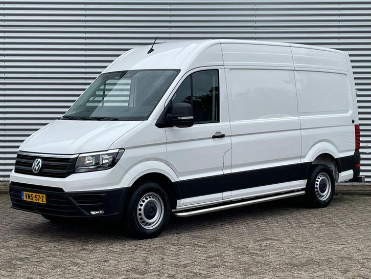 Volkswagen Crafter 35 2.0TDI L3H3 Airco Cruise Ergo comfort, Auto's, Bestelauto's, Lease, Handgeschakeld, Wit, Volkswagen, Financial lease
